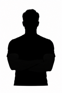 Team | foto 11 Silhouette Maschile con Braccia Incrociate